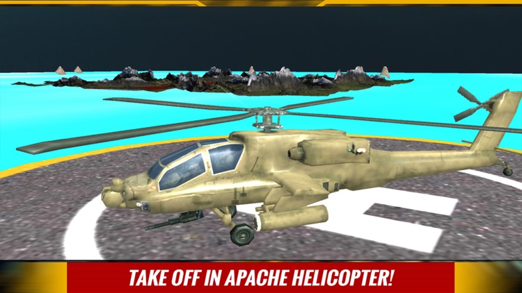 Military Helicopter Pilot Wars Rescue 3D Simulator screenshot-3