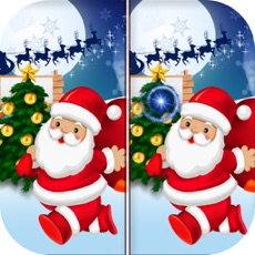 Activities of Christmas Find The Difference - Spot It
