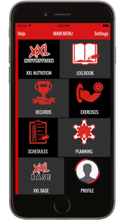 XXL Base fitness-bodybuilding & exercise tracking