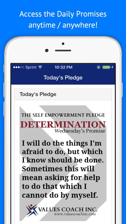 Pledge Power by Values Coach