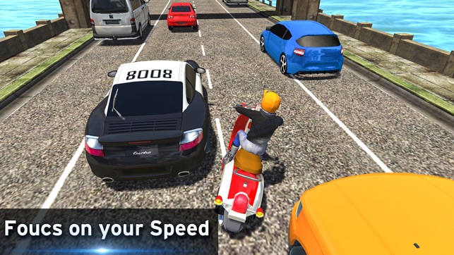 Bike racing Highway Traffic Wheeling 3D master(圖3)-速報App