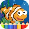 Ocean Animal Coloring Books - Coloring for kids HD