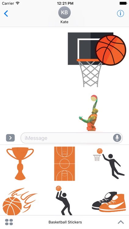 Basketball Stickers For iMessage