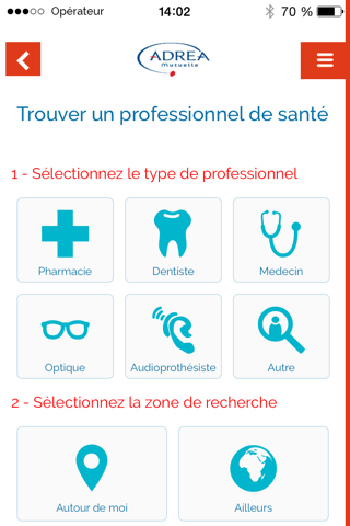 ADREA Mutuelle - Mon espace screenshot 2