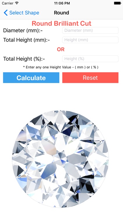 Diam Calc Free