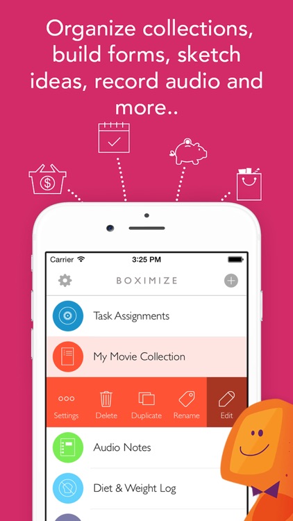 Boximize: Structured note taking, personal database, form builder, manager and organizer!