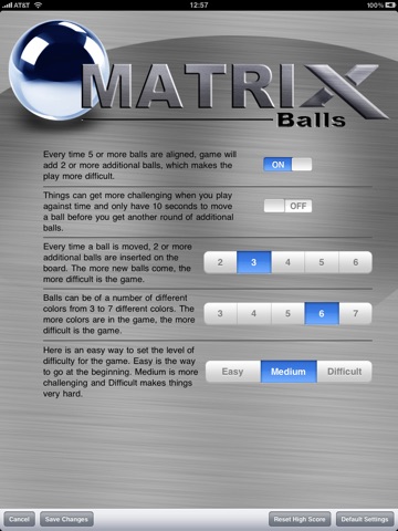 Matrix Balls screenshot 3