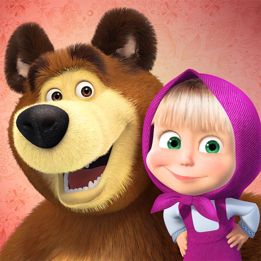  Masha  and the Bear  stickers  for iMessage by Apps Ministry