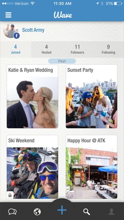 Wave - The Social Network For Events