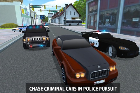 City Police Officer Chase and Arrest Criminals 3D screenshot 2