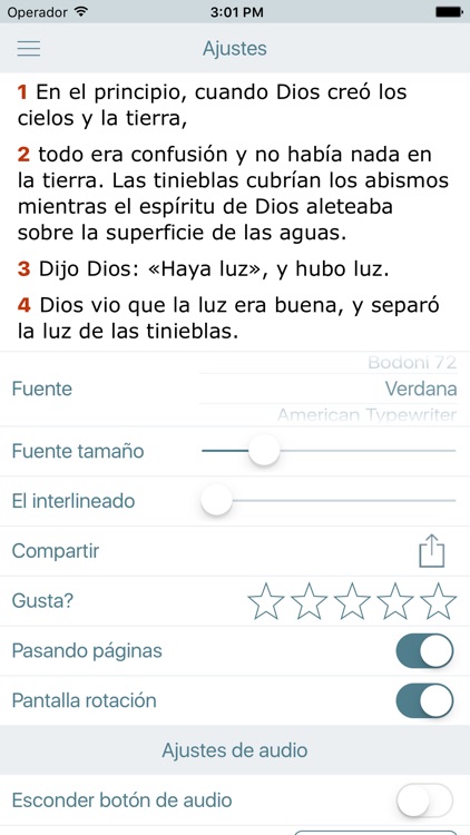 La Biblia Latinoamericana (Audio Bible in Spanish) screenshot-4