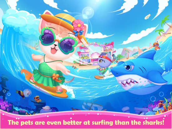 Скачать игру Talented Pet Beach Show - Kids Games