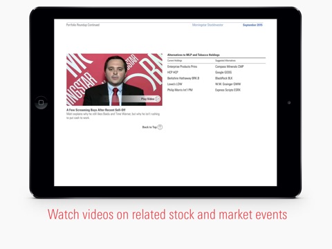 Morningstar StockInvestor screenshot 3