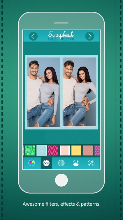 Scrapbook Collage Layout & Photo Grid Creator screenshot-4