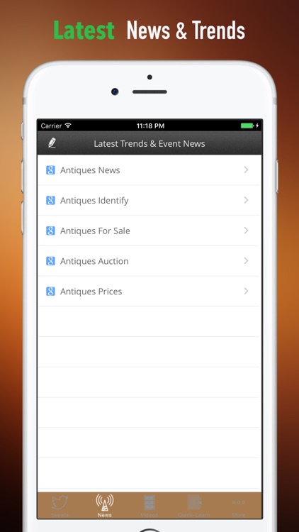 Antiques 101:Collectibles Glossary and Top News screenshot-4