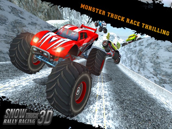 Screenshot #4 pour Hiver Monstre Camion Courses Se rallier 2017: Auto