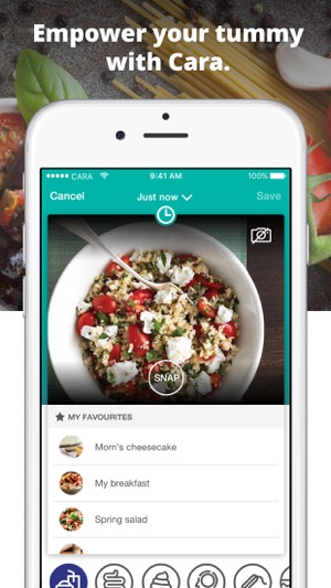 Cara: Food, Mood, Poop Tracker