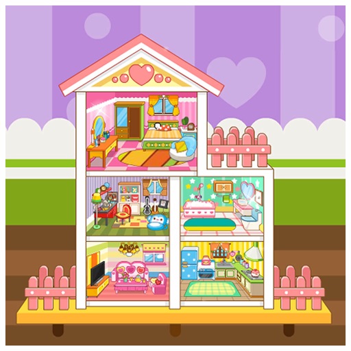 Doll House Design Game icon