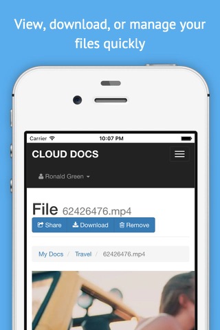 Cloud Docs - Online Storage from Bright Rock screenshot 3