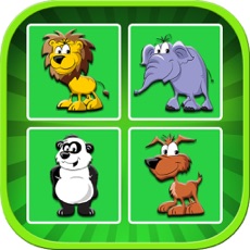 Activities of Animal Memory Matching Game For Kids