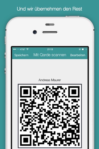 Qarde - Share Contact Info with a QR Code screenshot 3