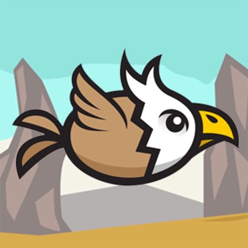 Fly Eagle Icon