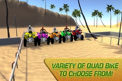 Beach Bike Offroad Race 3D -  Extreme Stunt Driving & Superbike Game screenshot 3