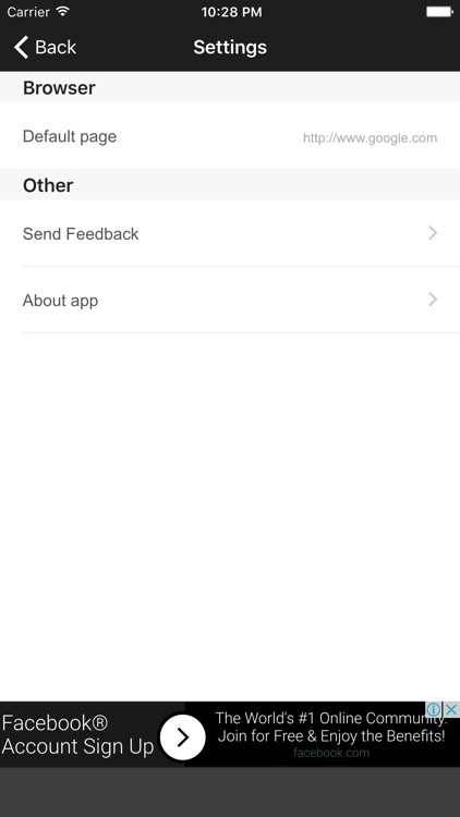 T Browser - Cool web browser for you screenshot-3