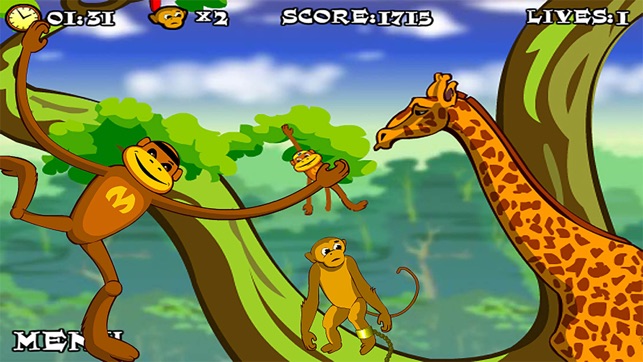 Jungle Spider Monkey:SuperHero Adventure