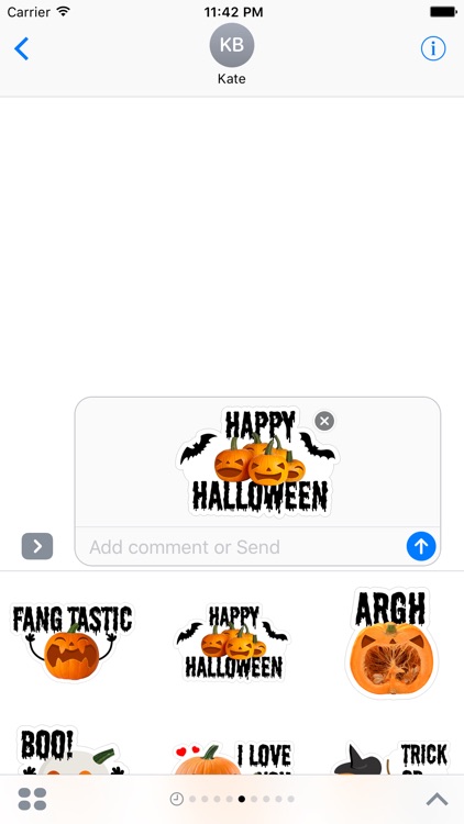Crazy Pumpkin - Halloween Stickers for iMessage