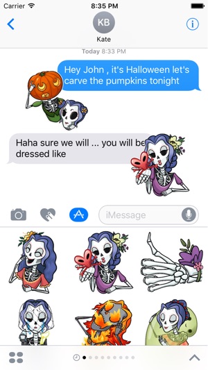 Halloween Princess Emoji Stickers - for iMessage(圖3)-速報App