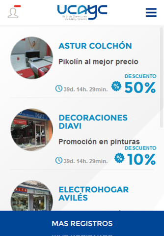 UCAYC Promociones y Ofertas Avilés screenshot 2