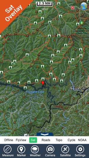 Great Smoky Mountains Park - GPS Map Navigator(圖3)-速報App