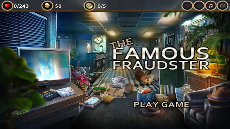 The Famous Fraudster- Hidden Object Games