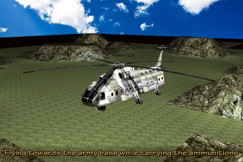 Army Helicopter - Arms Supply screenshot 2