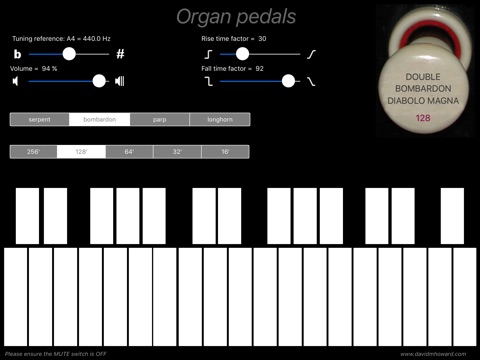 OrganPedals screenshot 2