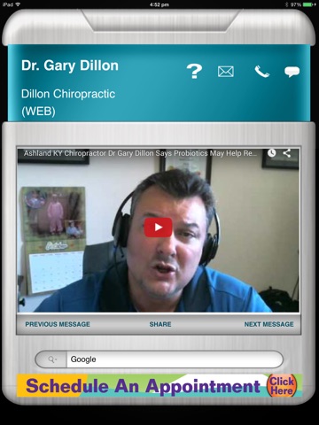 Dillon Chiropractic VIP App HD screenshot 3