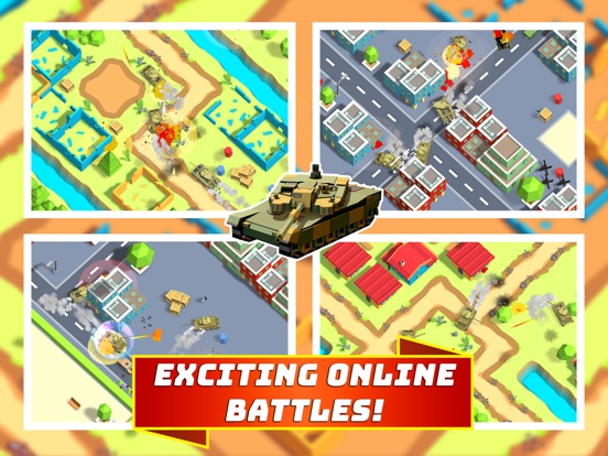 Скачать игру Tanks.io - танковый онлайн экшен
