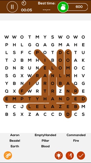 Giant Bible Word Search Puzzle(圖3)-速報App