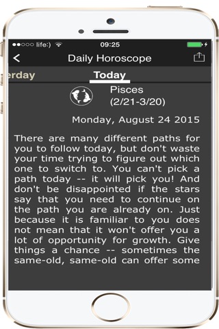Horoscope ٞ screenshot 3