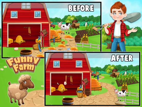 Messy Farm Cleanup Game screenshot 3