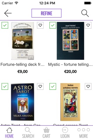 TarotBG Shop screenshot 2