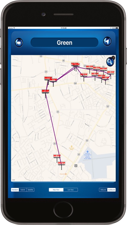 Western Kentucky University USA where is the Bus