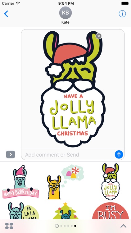 Holly Jolly Llama screenshot-4