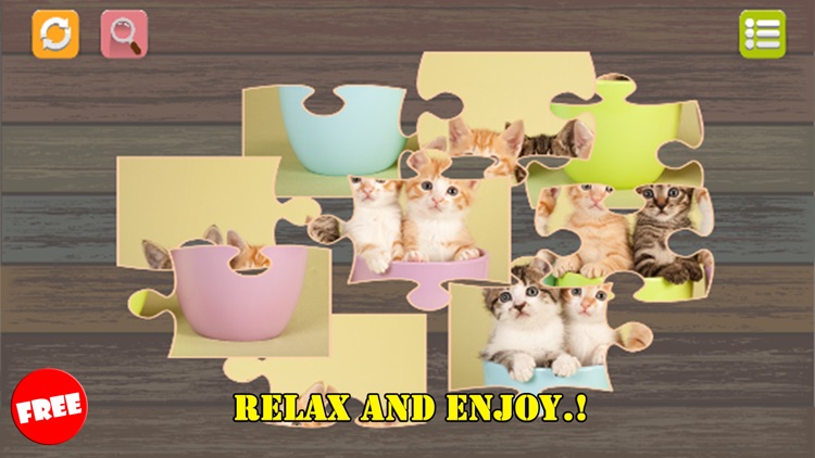 Cats And Dogs Jigsaw Puzzles Pet Games For Kids screenshot-4