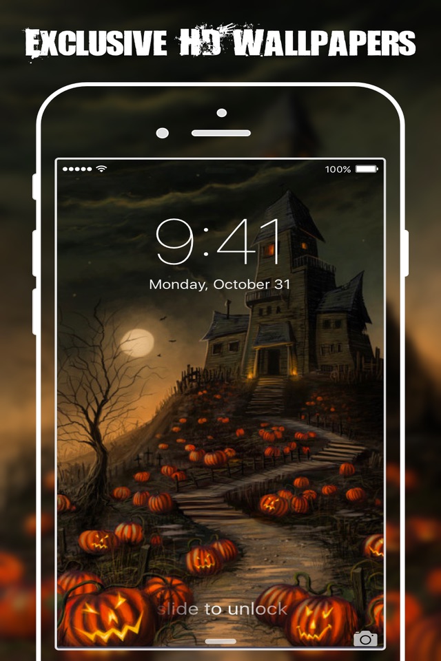 HD Halloween Wallpapers & Backgrounds Free screenshot 3