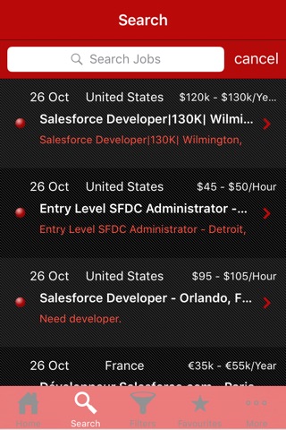 Salesforce Jobs by Mason Frank screenshot 3
