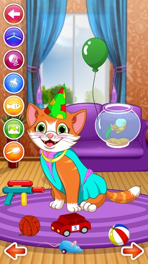 Kitten Adventure - Kids Pet Makeover Spa Games(圖2)-速報App