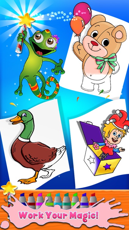 Kids Coloring and Paint Book by Kids Games Club by TabTale