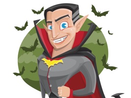 Add fun to your iMessages with this Vampire & Halloween sticker pack that includes 100+ beautiful stickers